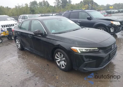 2022 Honda Civic Lx z USA, uszkodzony, nr VIN 2HGFE2F25NH518013